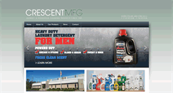 Desktop Screenshot of crescentmfg.net
